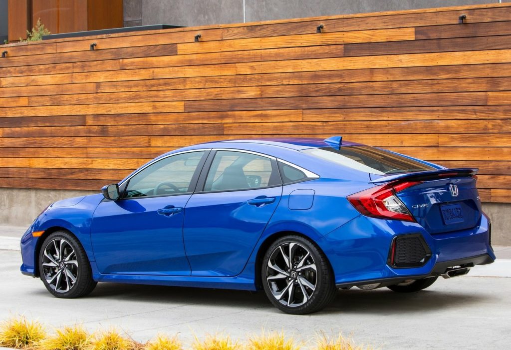 Honda Civic Si Sedan ön bölüm görünümü