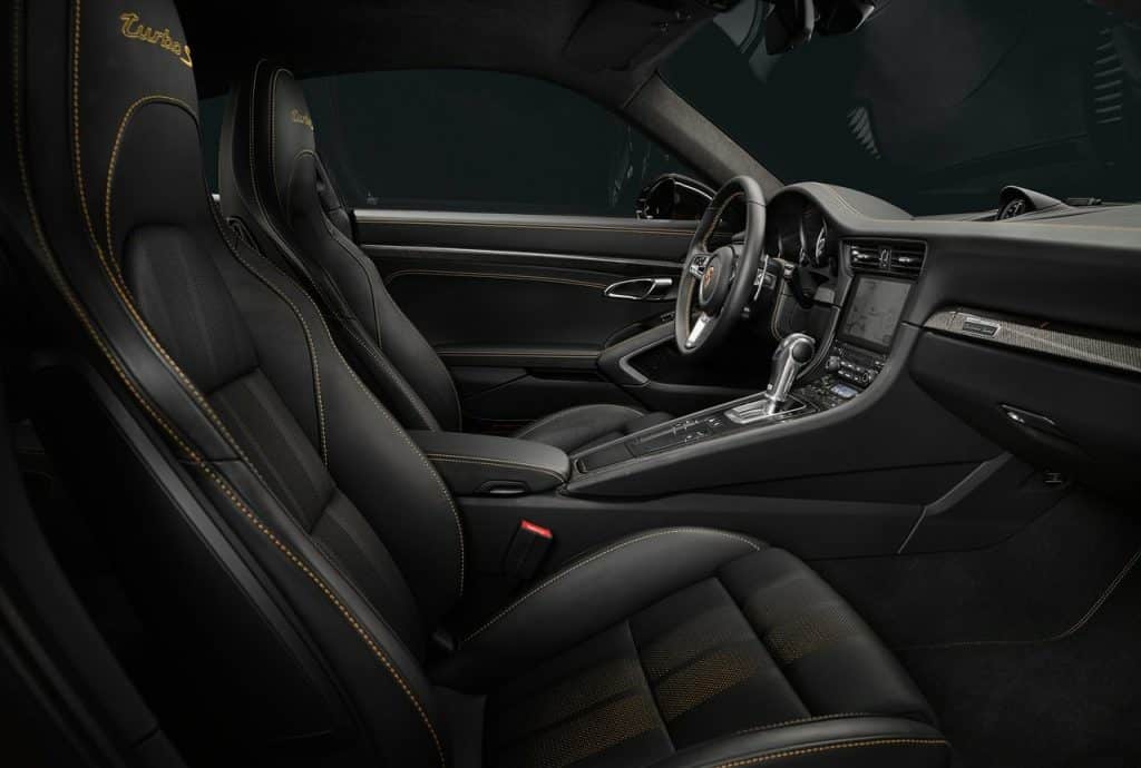 911 Turbo S Exclusive Series kokpit görünümü