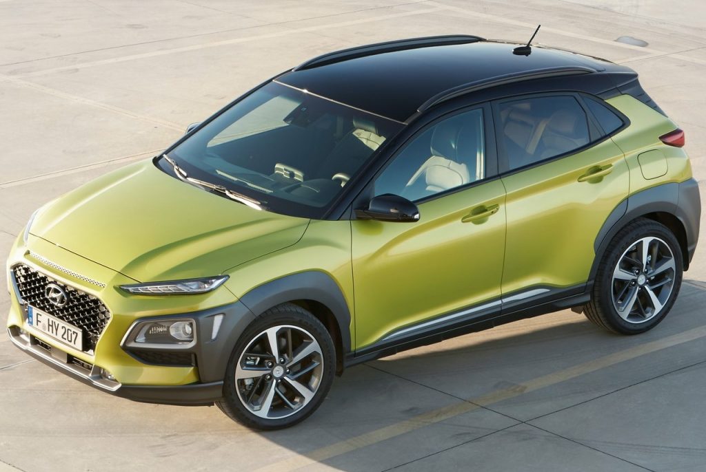Hyundai Kona koltuk ve kabin görünümü