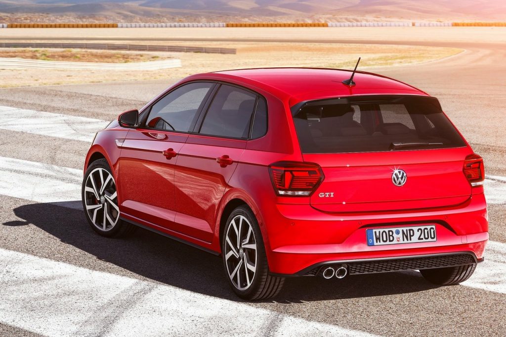 Polo GTI arka tasarımı ve GTI rozeti