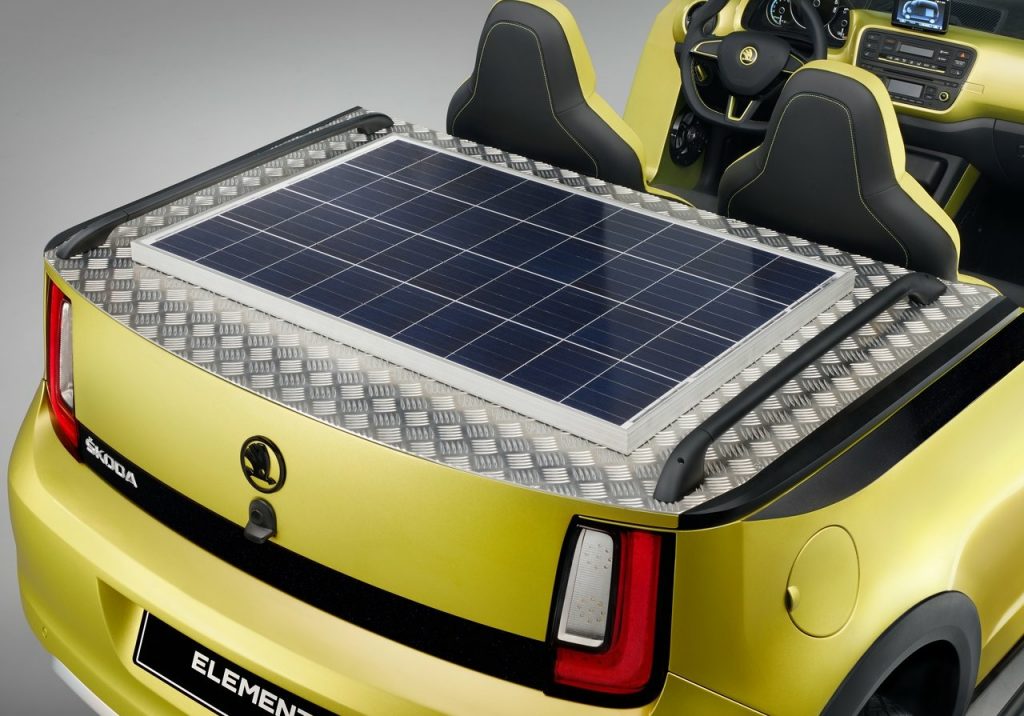 Skoda Element Concept kabin tasarımı