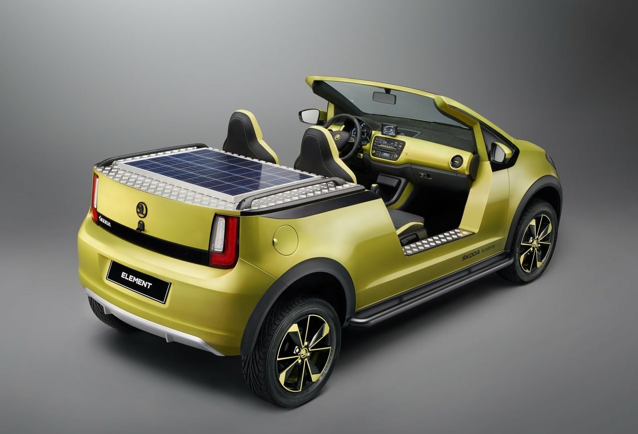 Skoda Element Concept açık gövde tasarımı