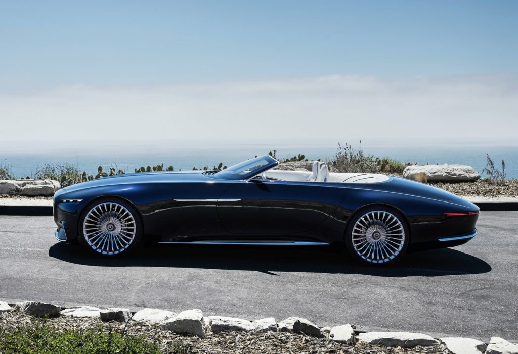 Mercedes-Maybach 6 Cabriolet boat tail arka tasarımı