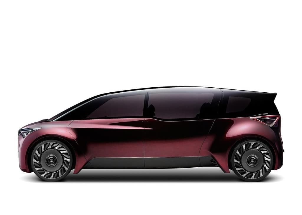 Toyota Fine-Comfort Ride konseptinin yandan gövde profili