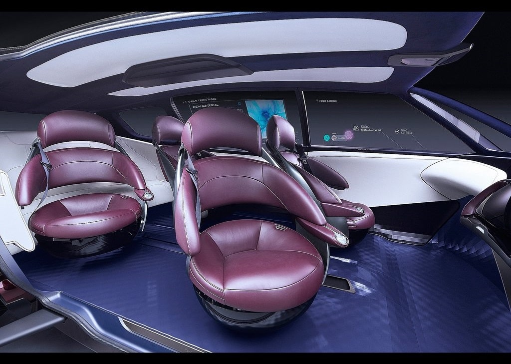 Toyota Fine-Comfort Ride yolcu kabini ve bağımsız koltukları