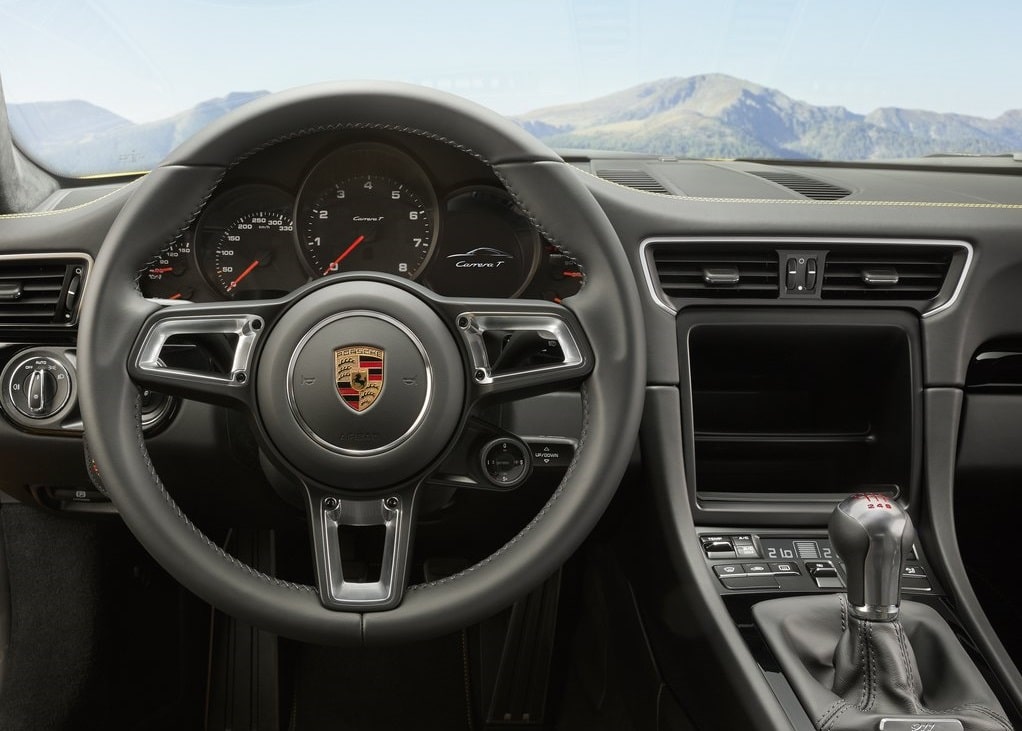 Porsche 911 Carrera T manuel vites kolu