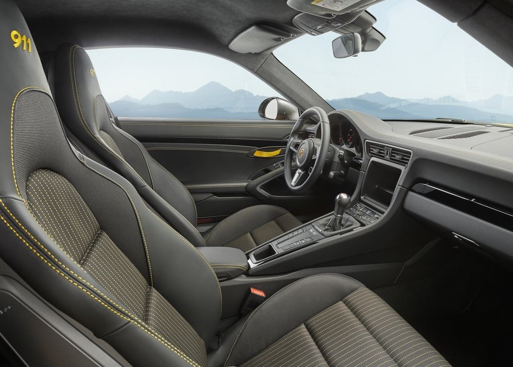 Porsche 911 Carrera T spor koltuklar