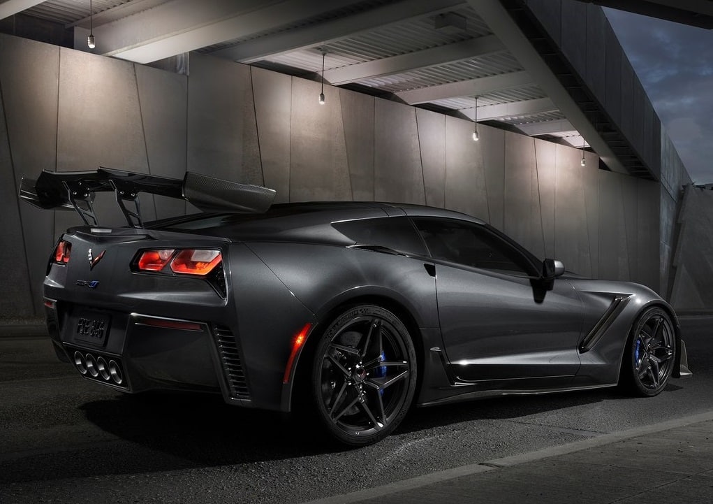 Chevrolet Corvette ZR1 yan ve ön tasarım