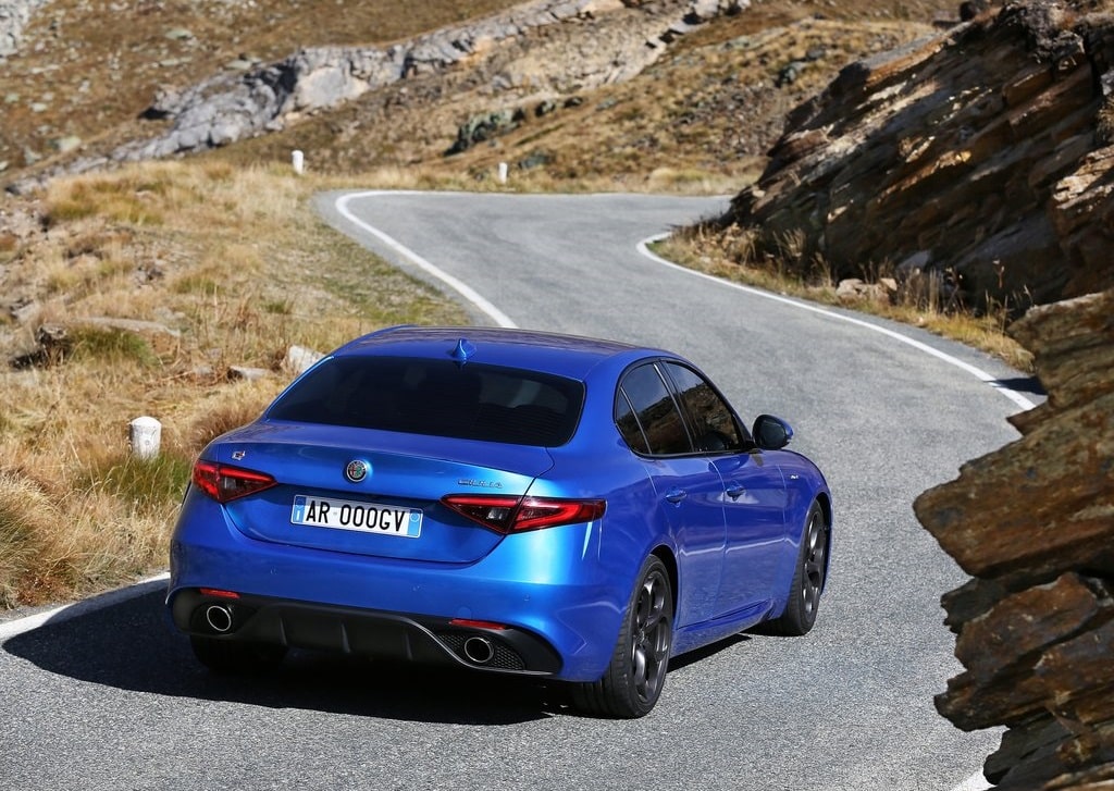 Giulia Veloce dış gövde arşiv fotoğrafı