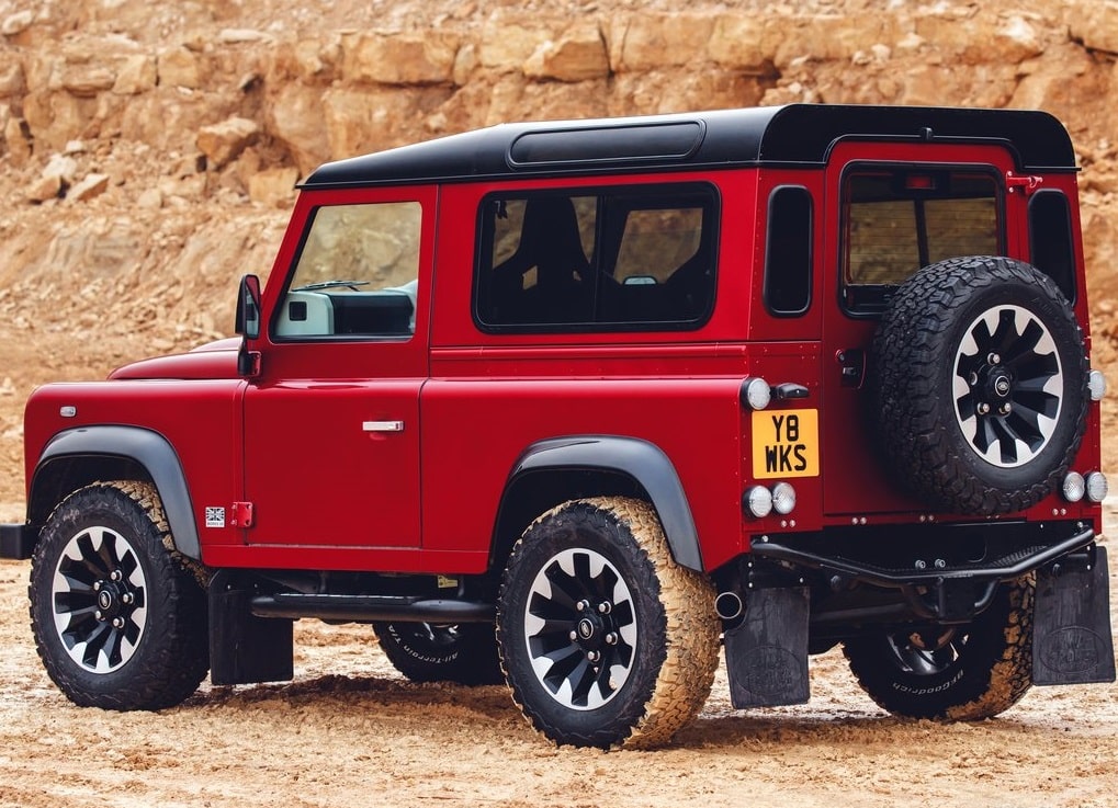 Defender Works V8 yan ve ön tasarım ayrıntıları