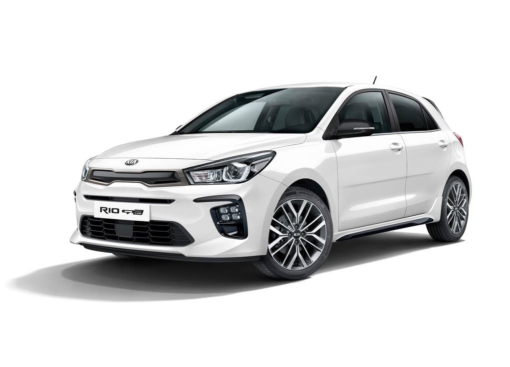 Kia Rio GT Line ön ve yan görünüm