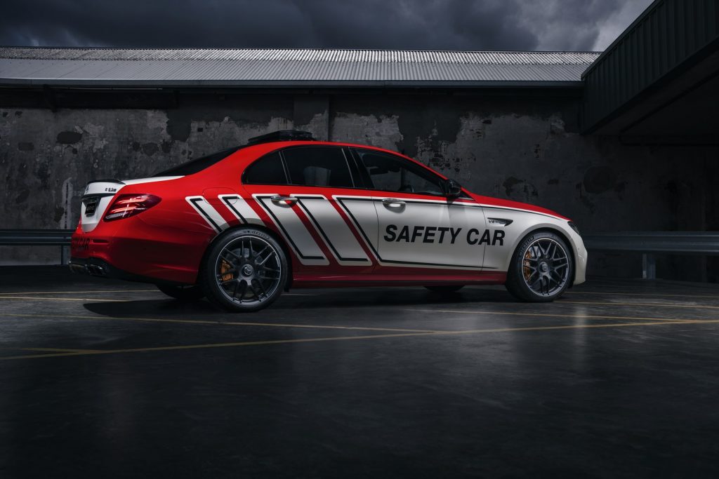 Mercedes-AMG E 63 S 4MATIC+ resmi güvenlik otomobili