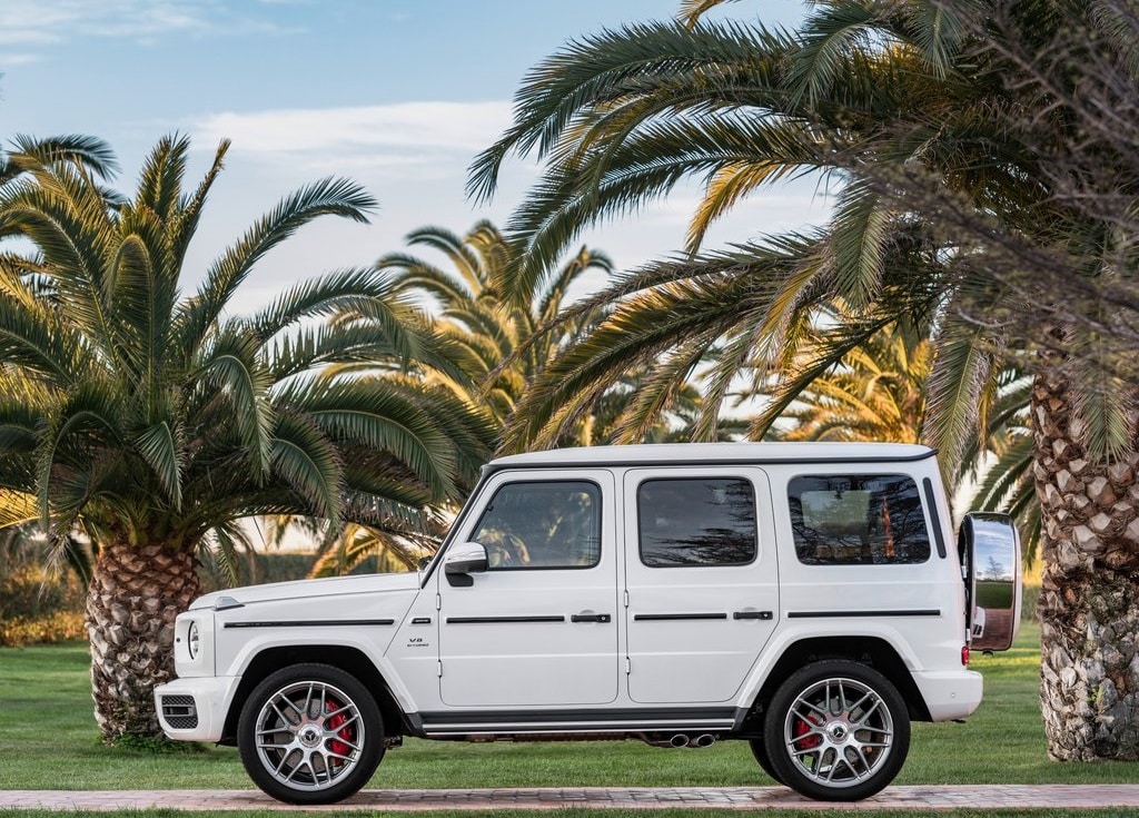 Mercedes-AMG G 63 arka üç çeyrek görünüm