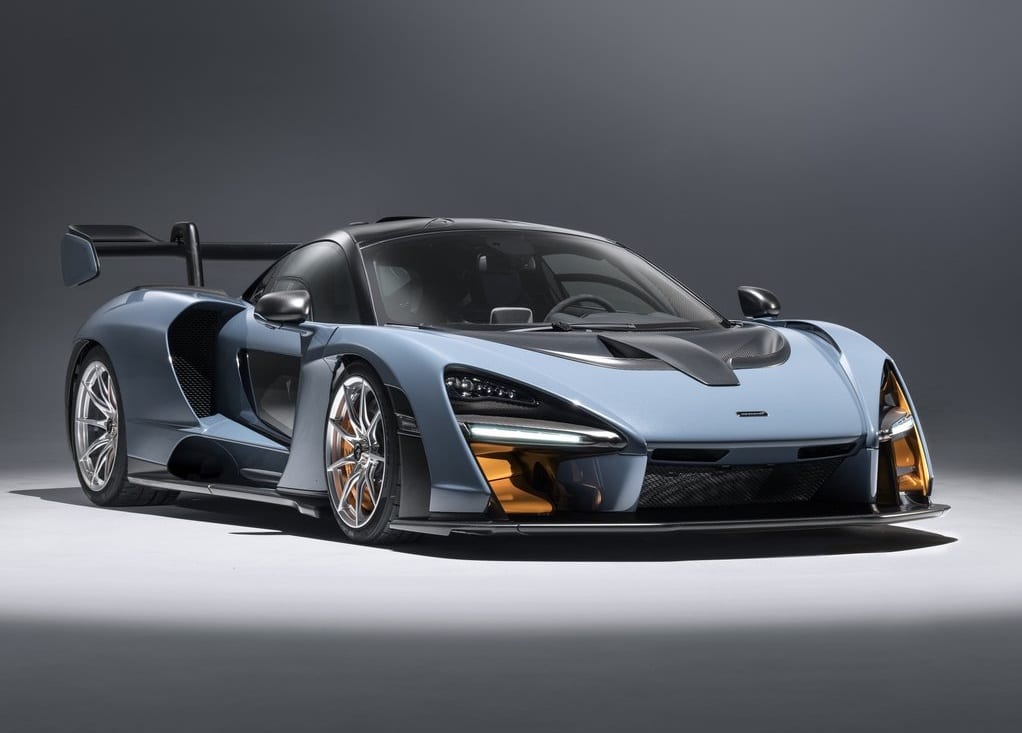 McLaren Senna yan gövde ve hava kanalları