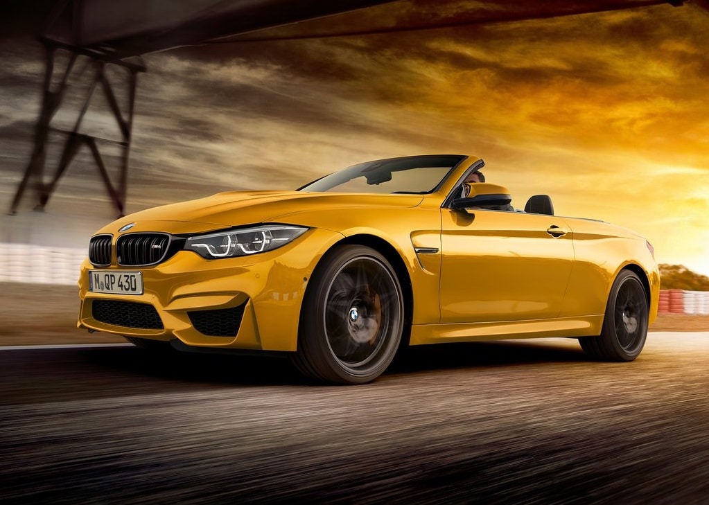 BMW M4 Cabrio açık gövdeli spor otomobil