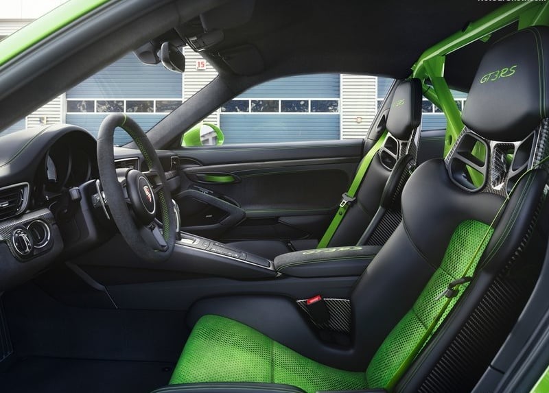 Porsche 911 GT3 RS karbon kova koltuklar