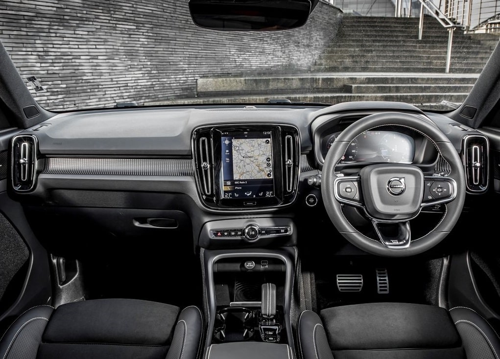 XC40 ön koltuklar ve iç mekan