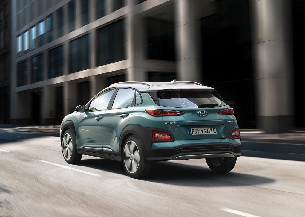 Hyundai Kona Electric iç mekan ve ön konsol