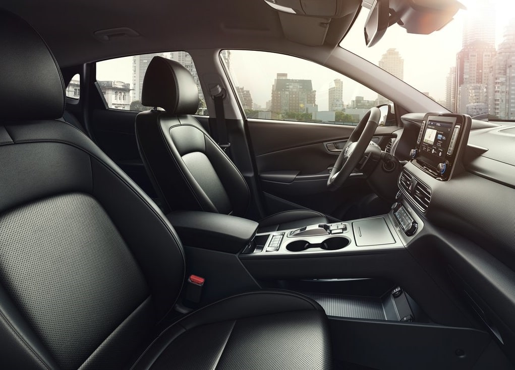 Hyundai Kona Electric kabin ayrıntısı