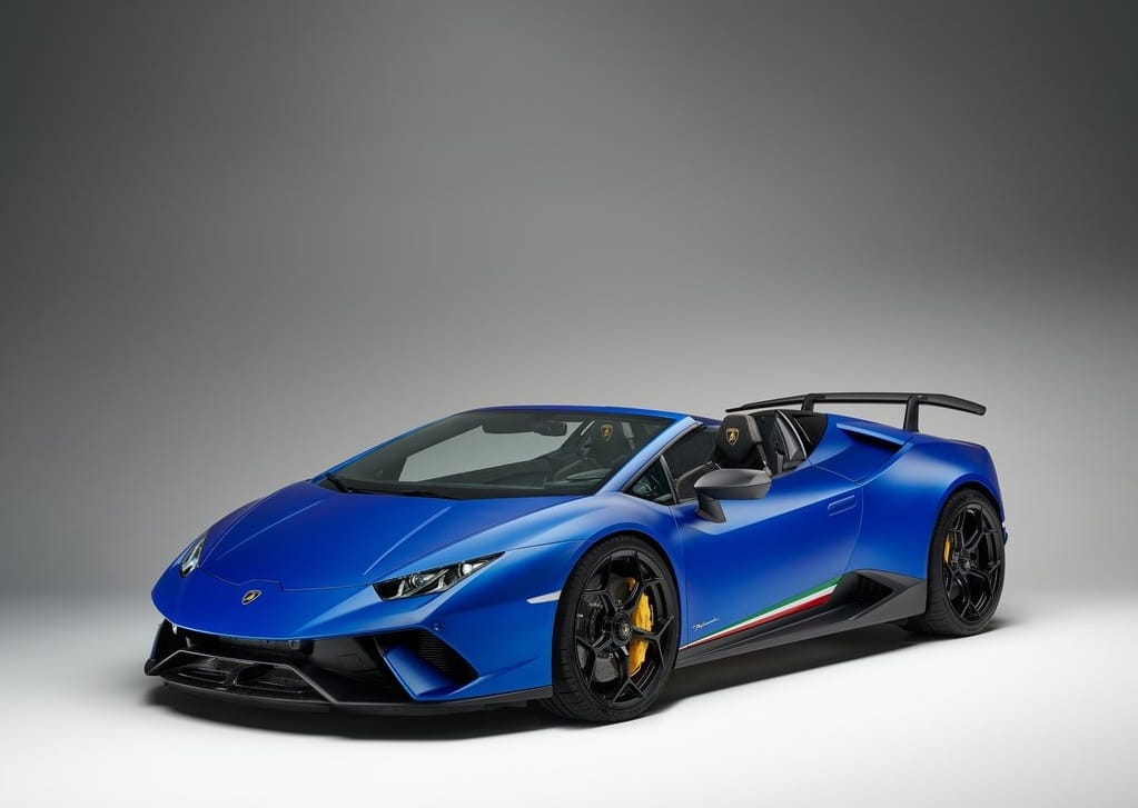 Huracan Performante Spyder aktif aerodinami tasarımı