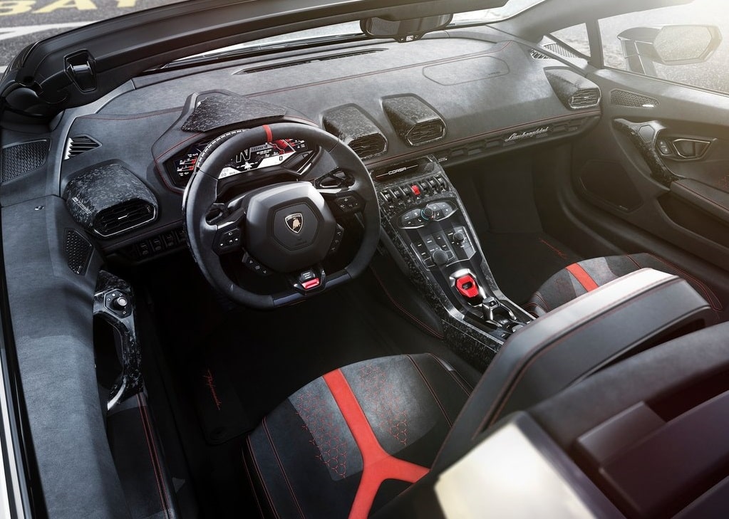 Huracan Performante Spyder Lamborghini arşiv görseli