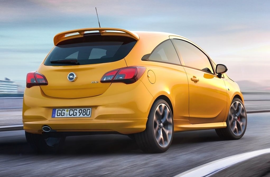 Opel Corsa GSi arka üç çeyrek görünüm