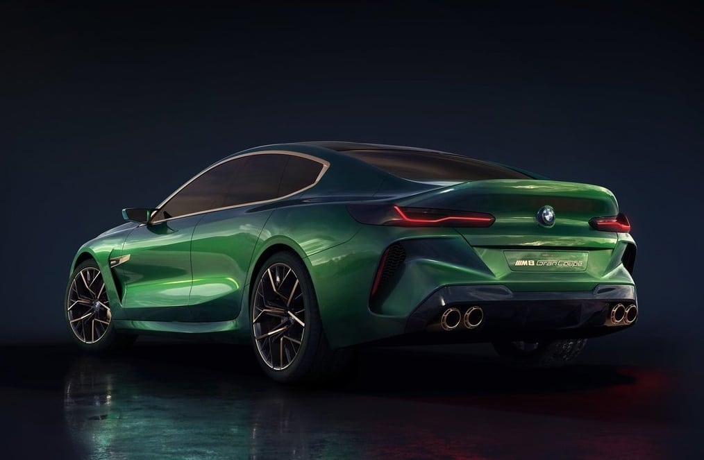BMW M8 Gran Coupe konsepti gövde tasarımı