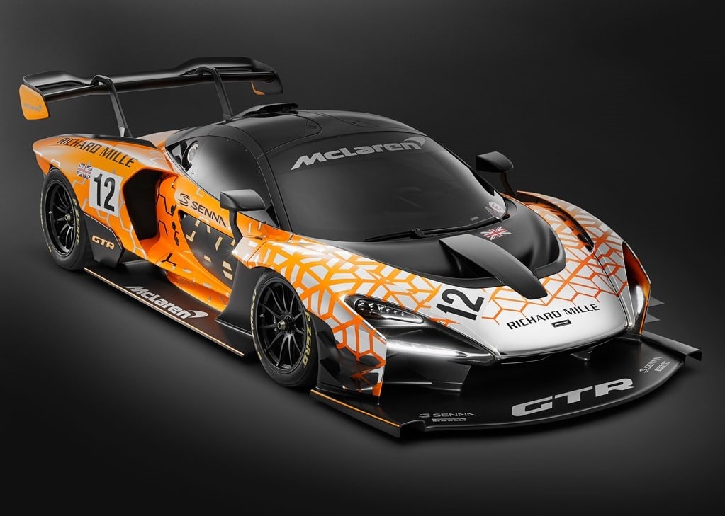 McLaren Senna GTR Concept ön ve yan görünümü
