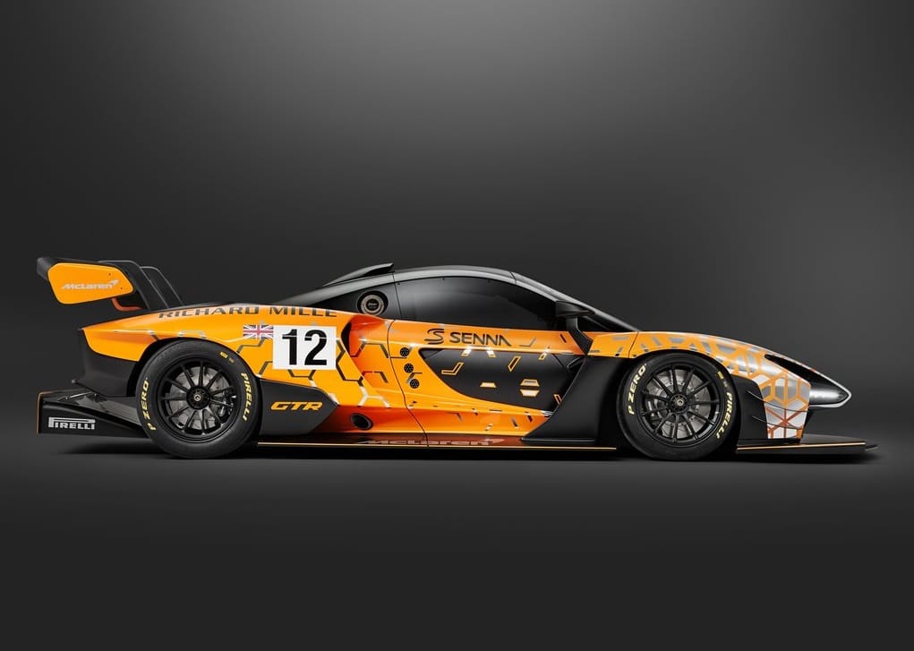 Senna GTR Concept pist odaklı gövde detayları