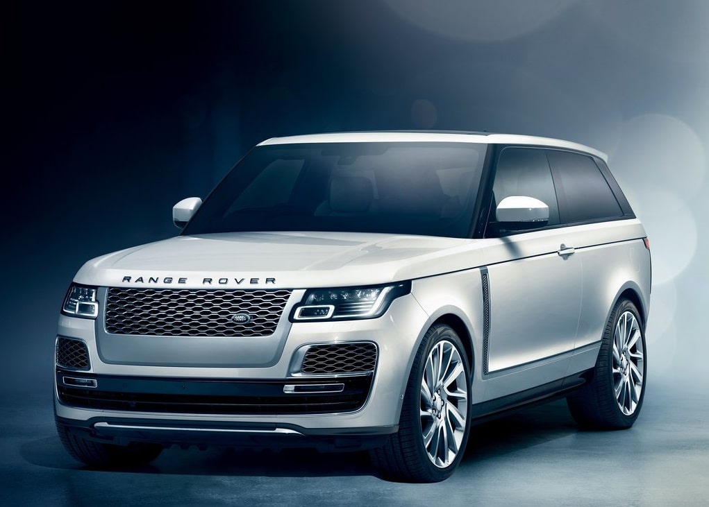 Range Rover SV Coupe ön çapraz görünüm