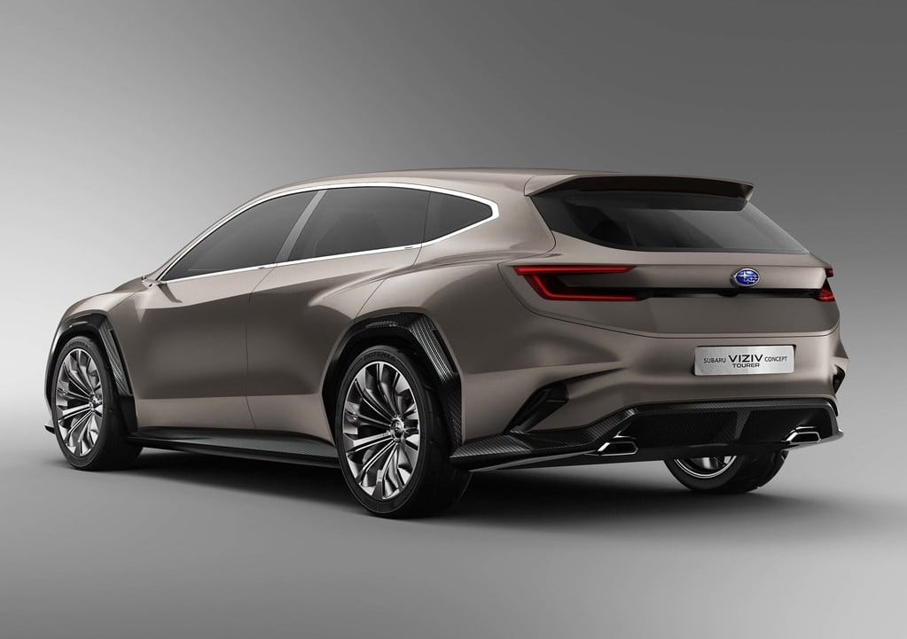 Subaru Viziv Tourer Concept arka tasarım ve tourer gövde