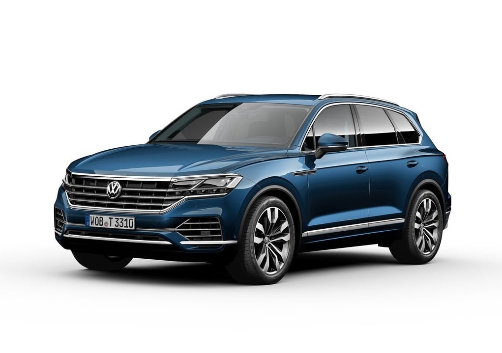 Touareg üçüncü nesil yan görünüm