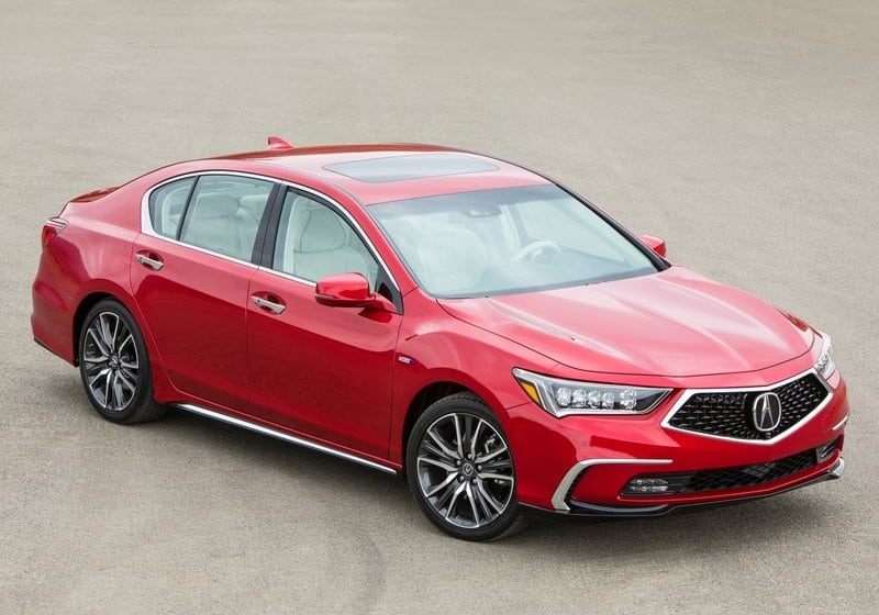 Acura RLX ön tasarım ve Diamond Pentagon ızgara