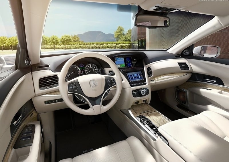 Acura RLX sedan gövde ve yan profil