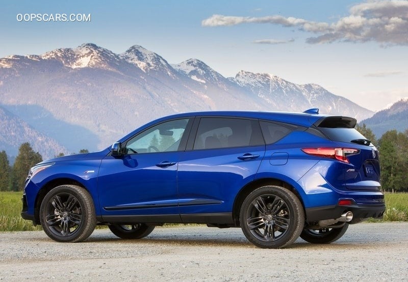2019 Acura RDX A-Spec arka üç çeyrek görünüm
