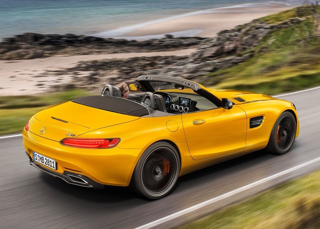 AMG GT S Roadster kabin ve gövde görünümü