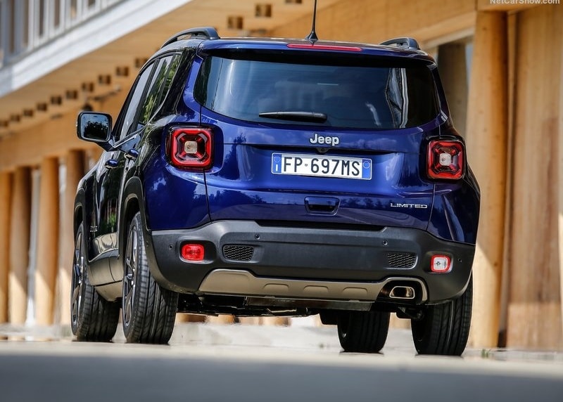 2020 Jeep Renegade arka ve yan görünüm