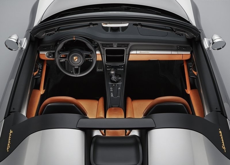 911 Speedster Concept açık üst tasarım görünümü