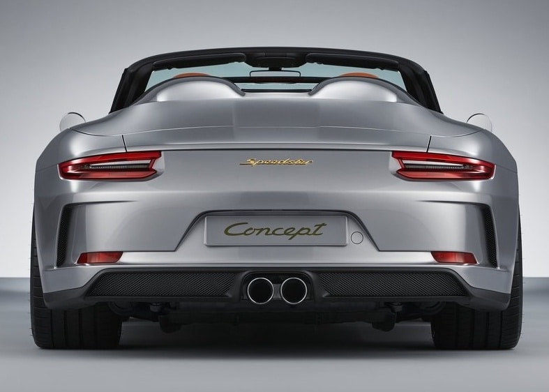 911 Speedster Concept jant ve dış tasarım ayrıntıları