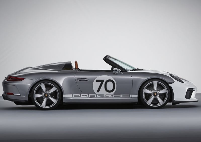 Concept Porsche Speedster otomobil arşiv görseli