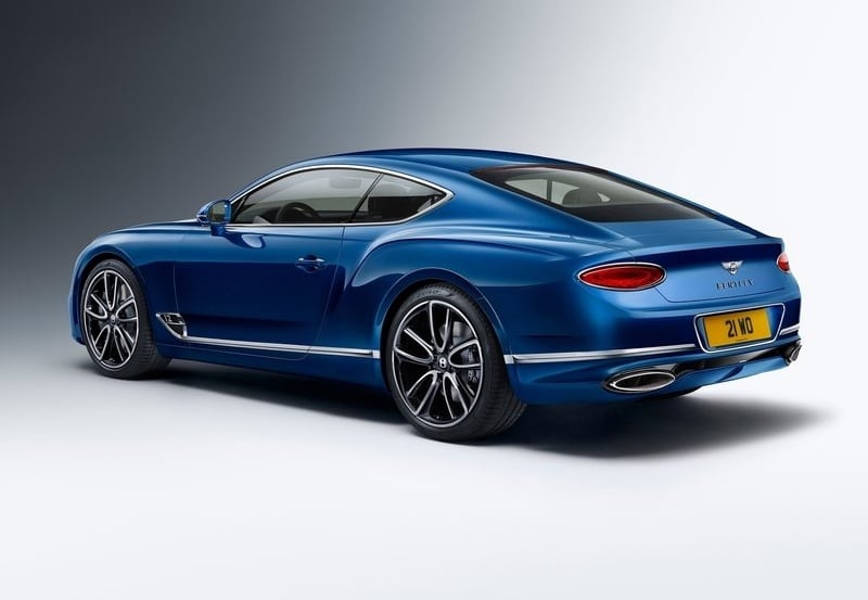 Bentley Continental GT W12 gövde tasarımı