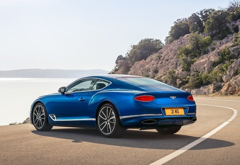 Bentley Continental GT W12 iç ve dış tasarım ayrıntıları