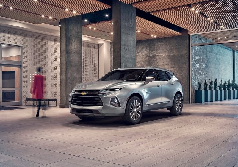 Chevrolet Blazer yan profil galeri görseli