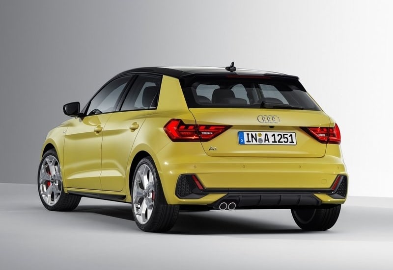 A1 Sportback yan gövde görünümü