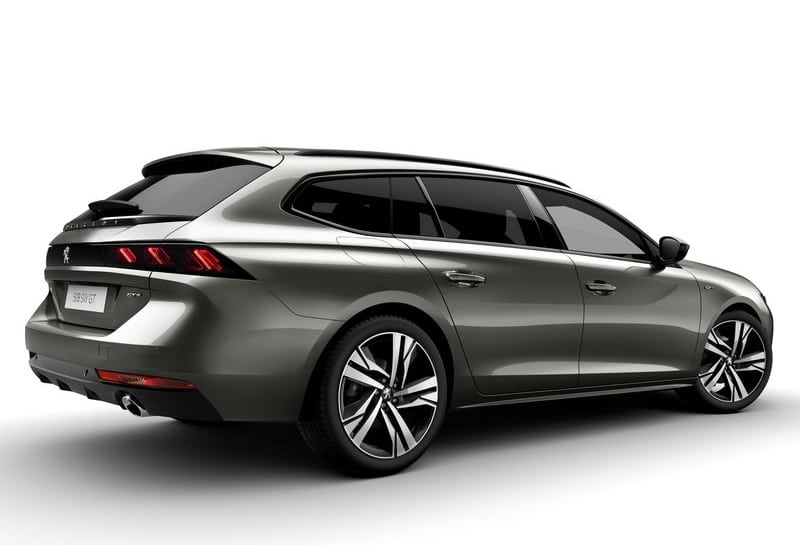 Peugeot 508 SW arka gövde tasarımı
