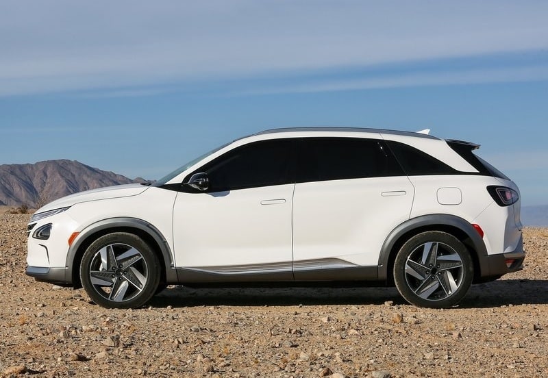 Hyundai Nexo yandan dış görünüm