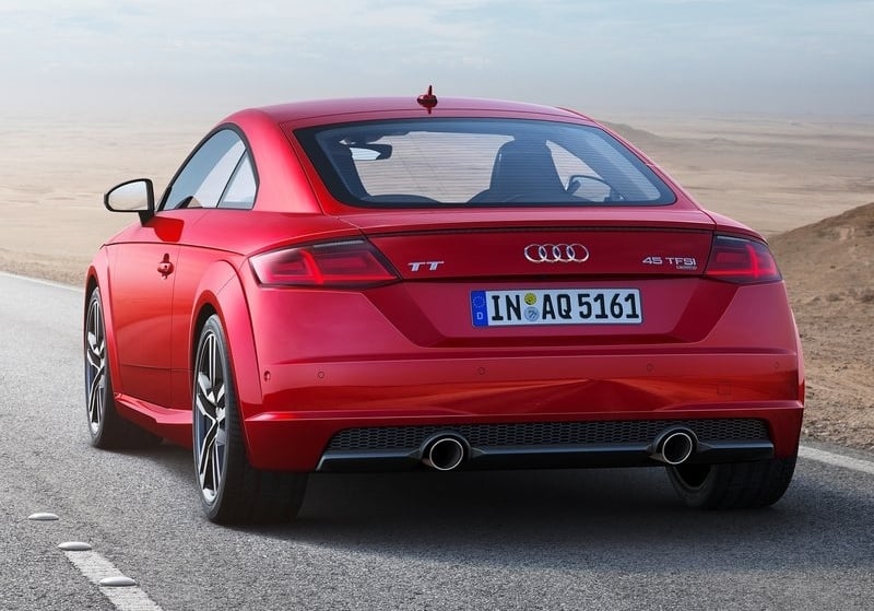 Audi TT Coupe 45 TFSI arka görünüm