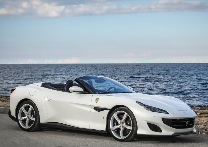 Portofino tavanı açık ön ve yan görünüm