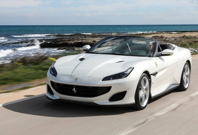 Ferrari Portofino otomobil arşiv görseli