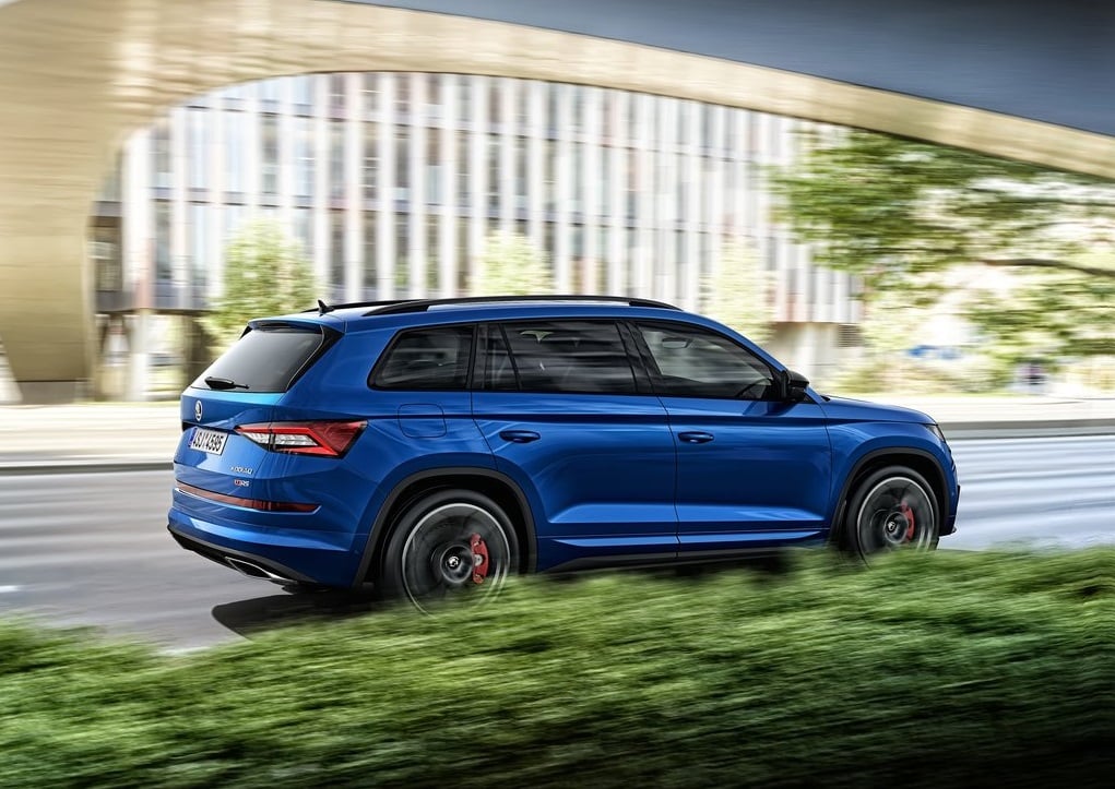 Kodiaq RS dış tasarım arşiv görseli